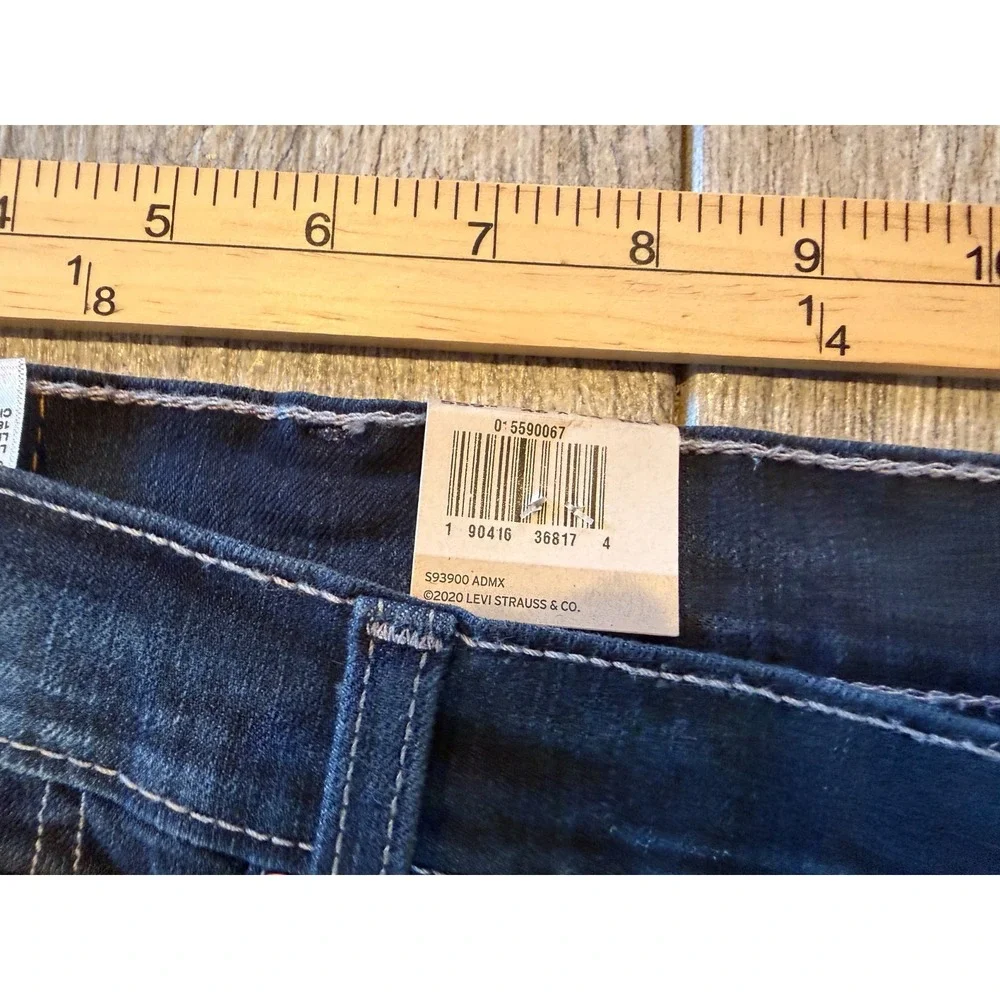 Levi Strauss Denim Jeans 559 NWT Relaxed Straight Leg 46x34 Big and Tall 46 x 34